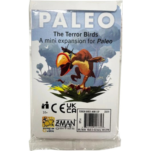 ZMZE019 Paleo Board Game: The Terror Birds Mini Expansion published by Z-Man Games