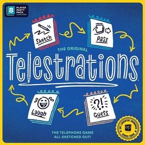 ZYGTELE25 Telestrations Board Game 2025 Refresh published by Zygomatic